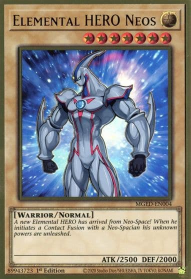 Elemental HERO Neos Maximum Gold: El Dorado Yu-Gi-Oh! card