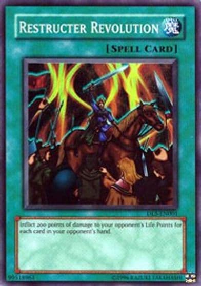 Restructer Revolution Duelist League Promo Yu-Gi-Oh! card