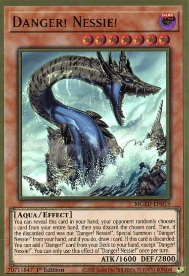 Danger Nessie Maximum Gold: El Dorado Yu-Gi-Oh! card