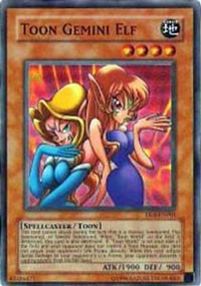 Toon Gemini Elf Duelist League Promo Yu-Gi-Oh! card