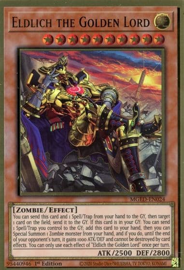 Eldlich the Golden Lord Maximum Gold: El Dorado Yu-Gi-Oh! card