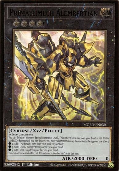 Primathmech Alembertian Maximum Gold: El Dorado Yu-Gi-Oh! card