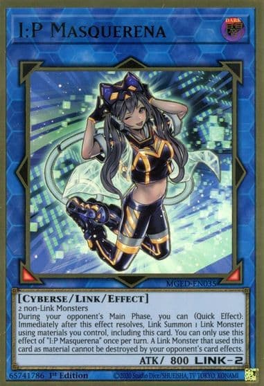 IP Masquerena Maximum Gold: El Dorado Yu-Gi-Oh! card