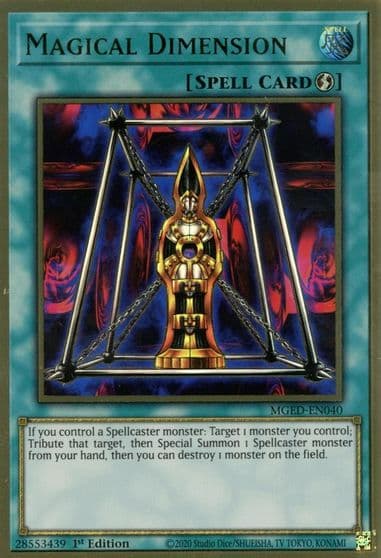 Magical Dimension Maximum Gold: El Dorado Yu-Gi-Oh! card