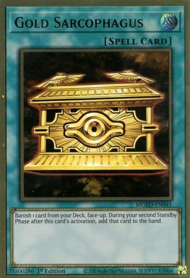 Gold Sarcophagus Maximum Gold: El Dorado Yu-Gi-Oh! card