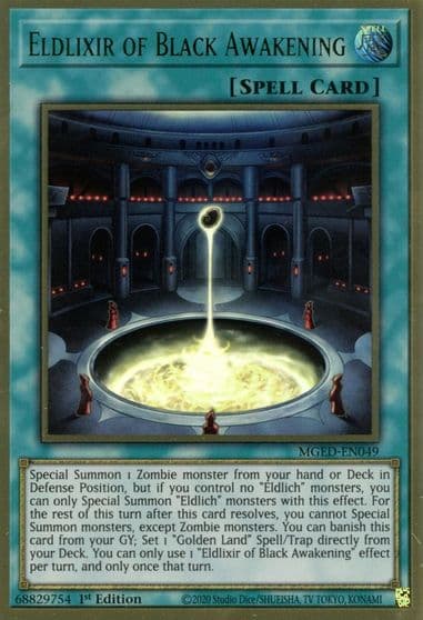 Eldlixir of Black Awakening Maximum Gold: El Dorado Yu-Gi-Oh! card