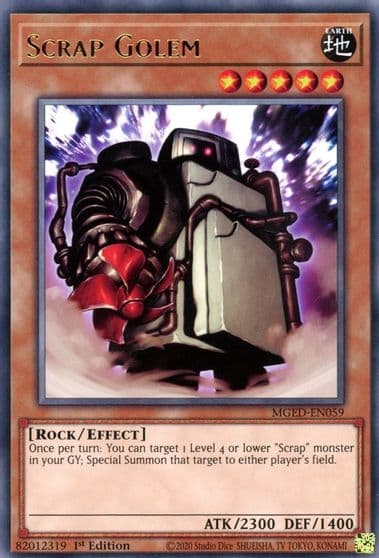 Scrap Golem Maximum Gold: El Dorado Yu-Gi-Oh! card