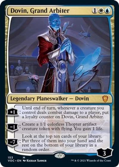 Dovin Grand Arbiter Commander: Innistrad: Crimson Vow Magic card