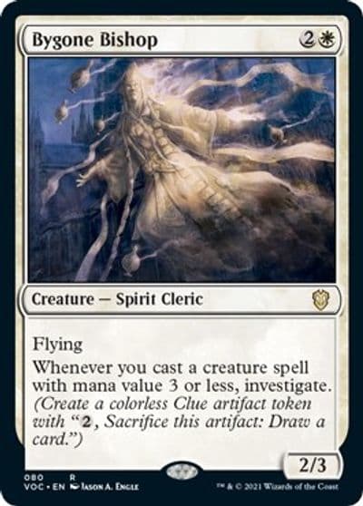 Bygone Bishop Commander: Innistrad: Crimson Vow Magic card