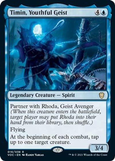 Timin Youthful Geist Commander: Innistrad: Crimson Vow Magic card