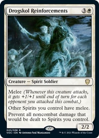 Drogskol Reinforcements Commander: Innistrad: Crimson Vow Magic card