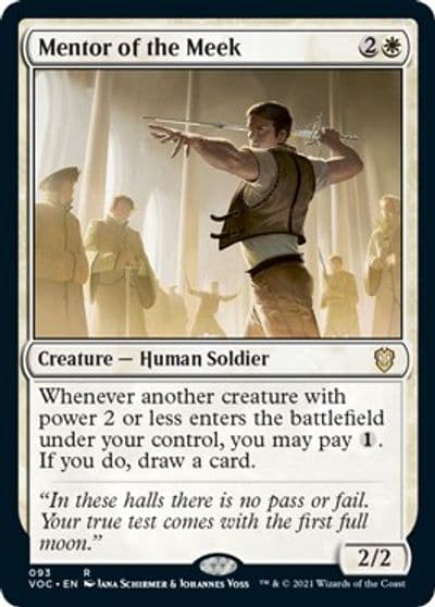 Mentor of the Meek Commander: Innistrad: Crimson Vow Magic card