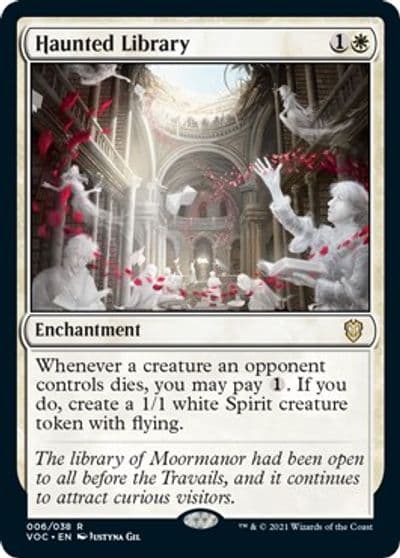 Haunted Library Commander: Innistrad: Crimson Vow Magic card