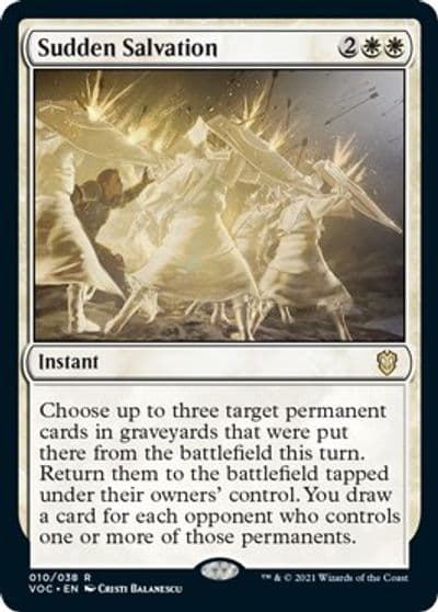 Sudden Salvation Commander: Innistrad: Crimson Vow Magic card