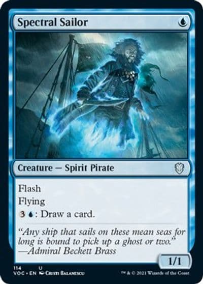 Spectral Sailor Commander: Innistrad: Crimson Vow Magic card