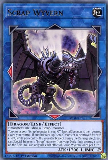 Scrap Wyvern Maximum Gold: El Dorado Yu-Gi-Oh! card
