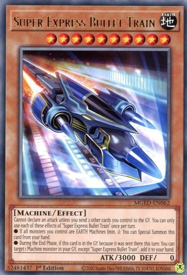 Super Express Bullet Train Maximum Gold: El Dorado Yu-Gi-Oh! card