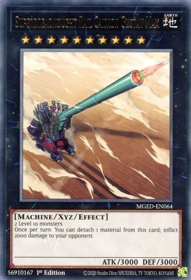 Superdreadnought Rail Cannon Gustav Max Maximum Gold: El Dorado Yu-Gi-Oh! card