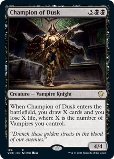 Champion of Dusk Commander: Innistrad: Crimson Vow Magic card