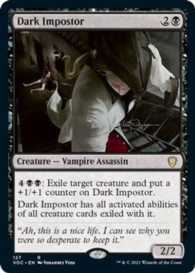 Dark Impostor Commander: Innistrad: Crimson Vow Magic card
