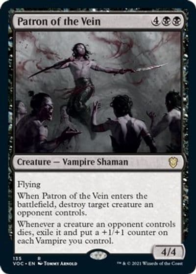 Patron of the Vein Commander: Innistrad: Crimson Vow Magic card
