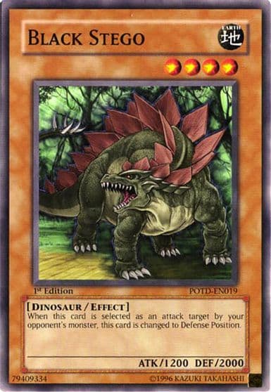 Black Stego Power of the Duelist Yu-Gi-Oh! card