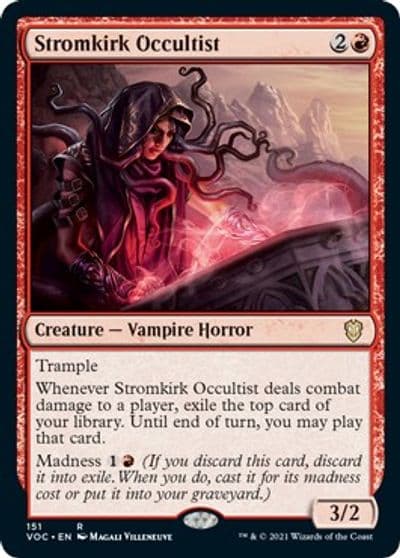 Stromkirk Occultist Commander: Innistrad: Crimson Vow Magic card