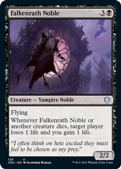 Falkenrath Noble Commander: Innistrad: Crimson Vow Magic card