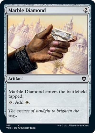 Marble Diamond Commander: Innistrad: Crimson Vow Magic card
