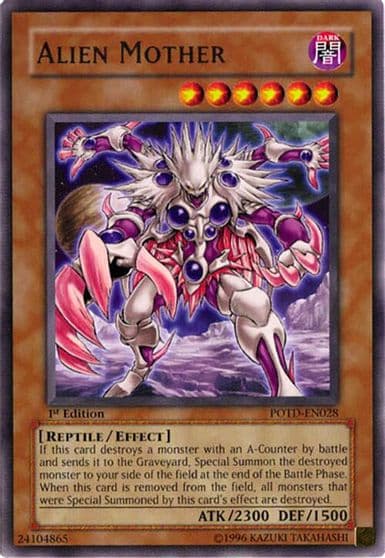 Alien Mother Power of the Duelist Yu-Gi-Oh! card
