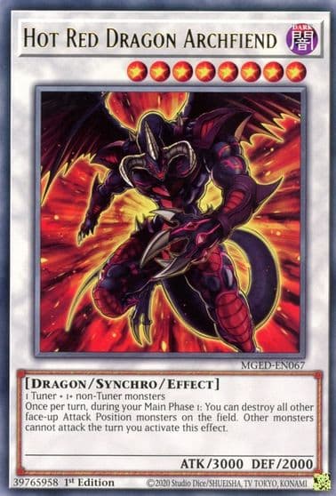 Hot Red Dragon Archfiend Maximum Gold: El Dorado Yu-Gi-Oh! card