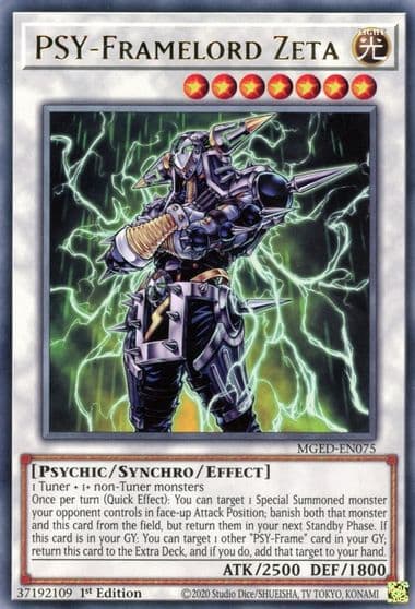 PSY Framelord Zeta Maximum Gold: El Dorado Yu-Gi-Oh! card