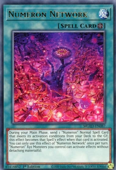 Numeron Network Maximum Gold: El Dorado Yu-Gi-Oh! card
