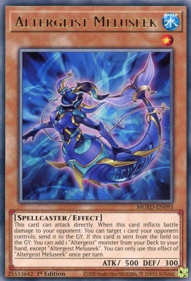Altergeist Meluseek Maximum Gold: El Dorado Yu-Gi-Oh! card
