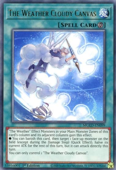 The Weather Cloudy Canvas Maximum Gold: El Dorado Yu-Gi-Oh! card