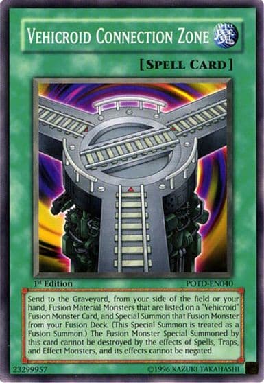 Vehicroid Connection Zone Power of the Duelist Yu-Gi-Oh! card
