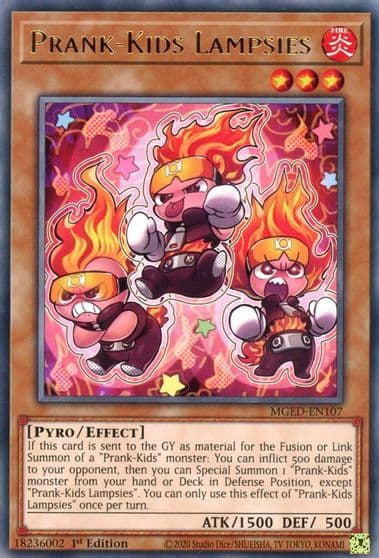 Prank Kids Lampsies Maximum Gold: El Dorado Yu-Gi-Oh! card