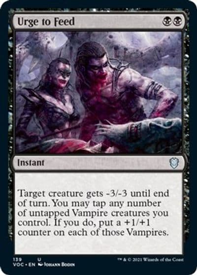 Urge to Feed Commander: Innistrad: Crimson Vow Magic card