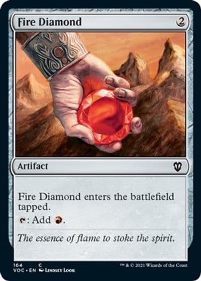 Fire Diamond Commander: Innistrad: Crimson Vow Magic card