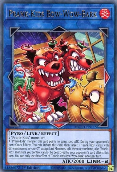 Prank Kids Bow Wow Bark Maximum Gold: El Dorado Yu-Gi-Oh! card