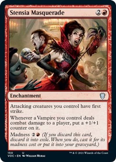 Stensia Masquerade Commander: Innistrad: Crimson Vow Magic card
