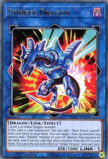Striker Dragon Maximum Gold: El Dorado Yu-Gi-Oh! card