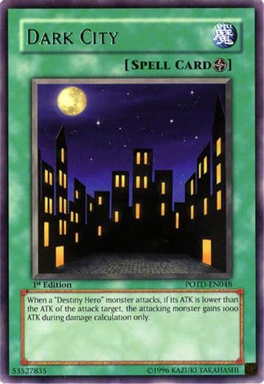 Dark City Power of the Duelist Yu-Gi-Oh! card