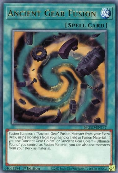 Ancient Gear Fusion Maximum Gold: El Dorado Yu-Gi-Oh! card