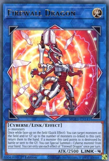Firewall Dragon Red Alternate Art Maximum Gold: El Dorado Yu-Gi-Oh! card