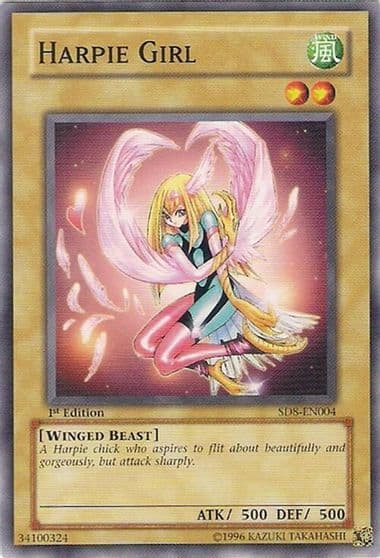 Harpie Girl Structure Deck: Lord of the Storm Yu-Gi-Oh! card
