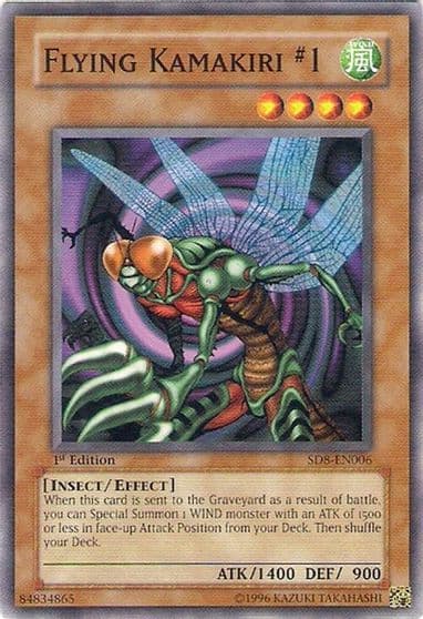 Flying Kamakiri 1 Structure Deck: Lord of the Storm Yu-Gi-Oh! card