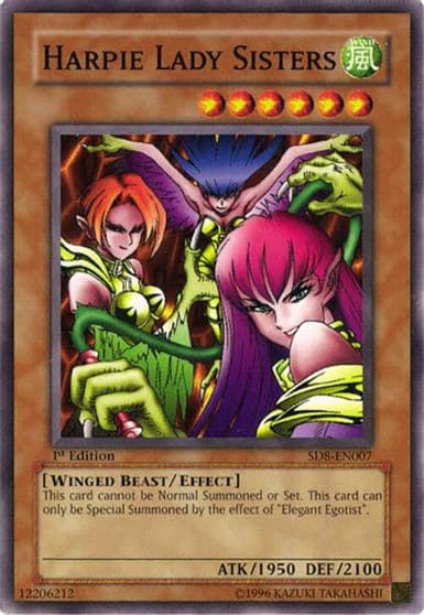 Harpie Lady Sisters Structure Deck: Lord of the Storm Yu-Gi-Oh! card