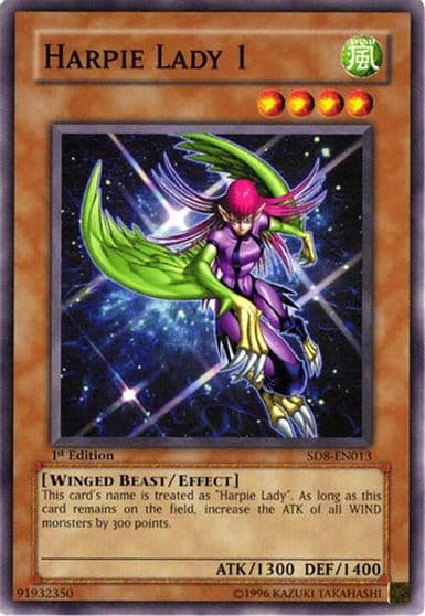 Harpie Lady 1 Structure Deck: Lord of the Storm Yu-Gi-Oh! card