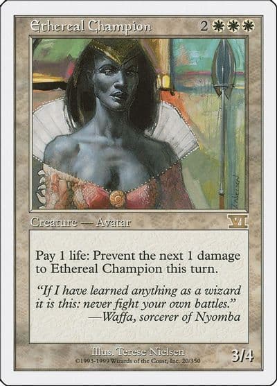 Ethereal Champion Classic Sixth Edition Magic card